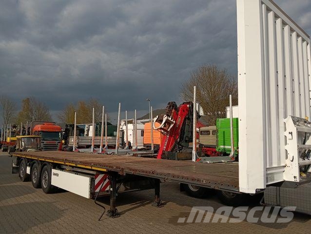 Krone SD27DA01CLNF TRIDEC LENKACHSE LIFT BPW Rungentas Low loader-semi-trailers