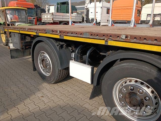 Krone SD27DA01CLNF TRIDEC LENKACHSE LIFT BPW Rungentas Low loader-semi-trailers