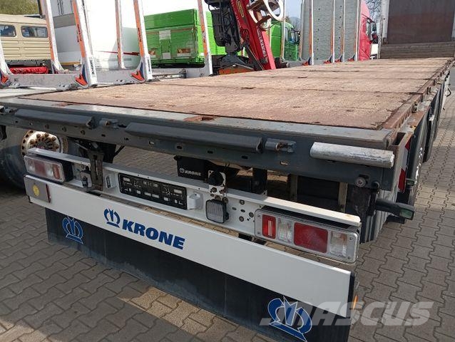 Krone SD27DA01CLNF TRIDEC LENKACHSE LIFT BPW Rungentas Low loader-semi-trailers