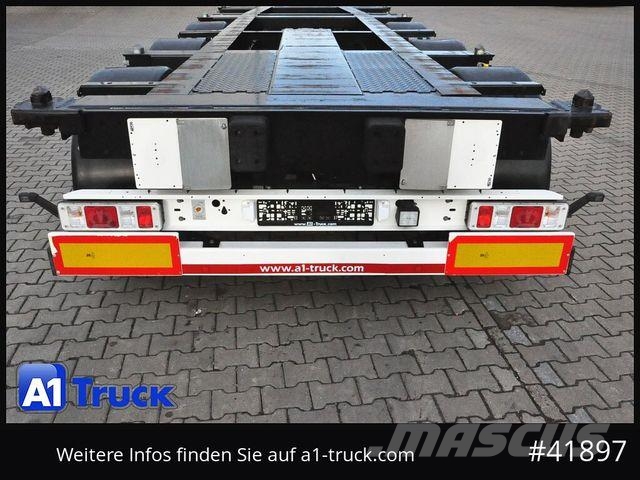 Krone SDC 27 Container, Heckausschub, Lift, wenig benu Tieflader-Auflieger