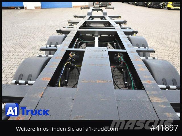 Krone SDC 27 Container, Heckausschub, Lift, wenig benu Tieflader-Auflieger