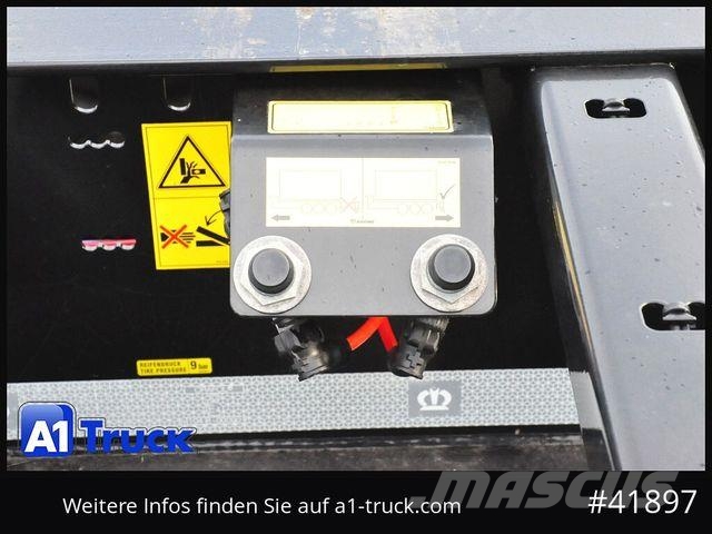 Krone SDC 27 Container, Heckausschub, Lift, wenig benu Tieflader-Auflieger