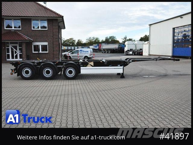 Krone SDC 27 Container, Heckausschub, Lift, wenig benu Tieflader-Auflieger