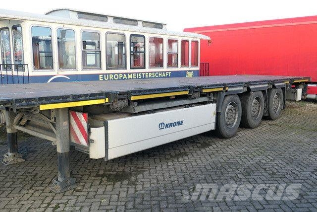 Krone SDP 27, Profi Liner, Container, 2x Lift,Paletten Poluprikolice sa otvorenim sandukom