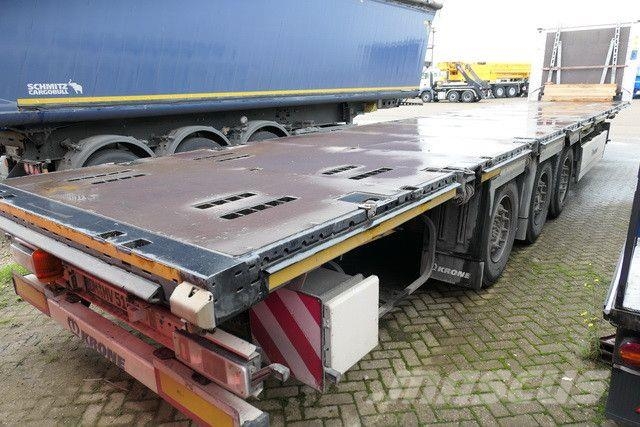 Krone SDP 27, Profi Liner, Container, 2x Lift,Paletten Poluprikolice sa otvorenim sandukom