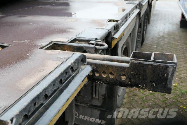 Krone SDP 27, Profi Liner, Container, 2x Lift,Paletten Poluprikolice sa otvorenim sandukom