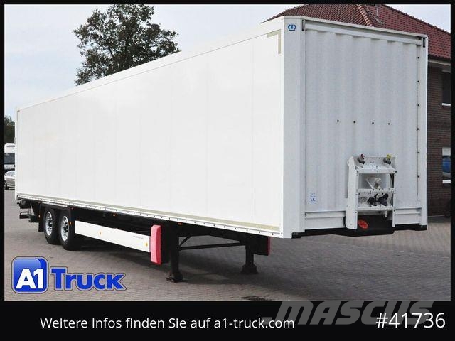Krone SZK 18 elB4, Ladebordwand 2500kg, 2620mm innen Box semi-trailers