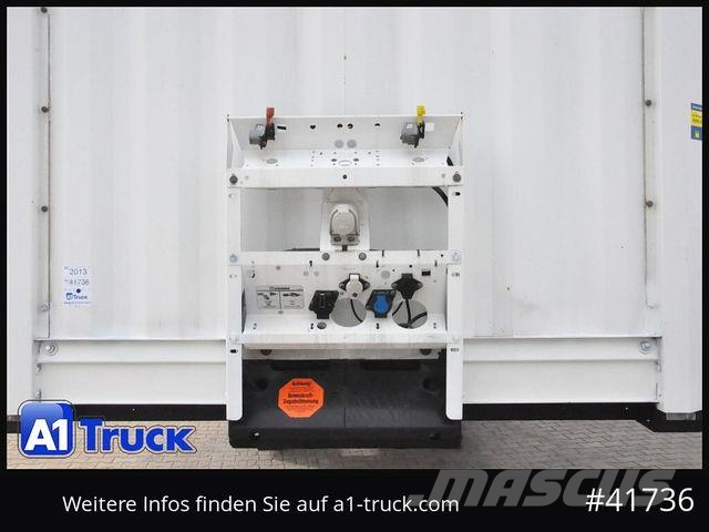 Krone SZK 18 elB4, Ladebordwand 2500kg, 2620mm innen Box semi-trailers