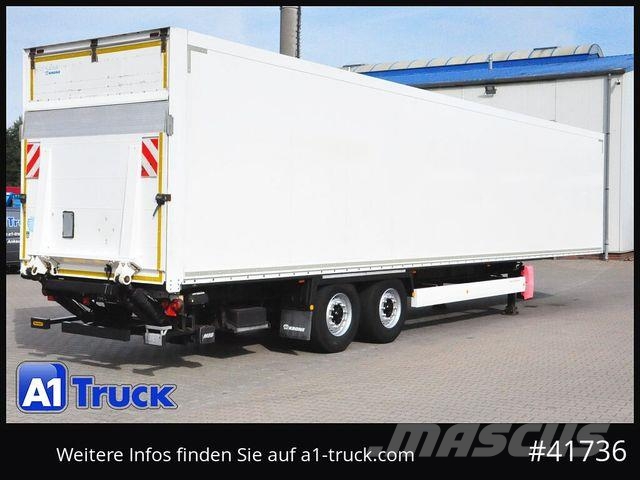 Krone SZK 18 elB4, Ladebordwand 2500kg, 2620mm innen Box semi-trailers