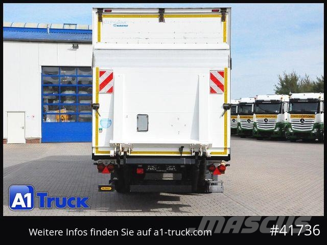 Krone SZK 18 elB4, Ladebordwand 2500kg, 2620mm innen Box semi-trailers