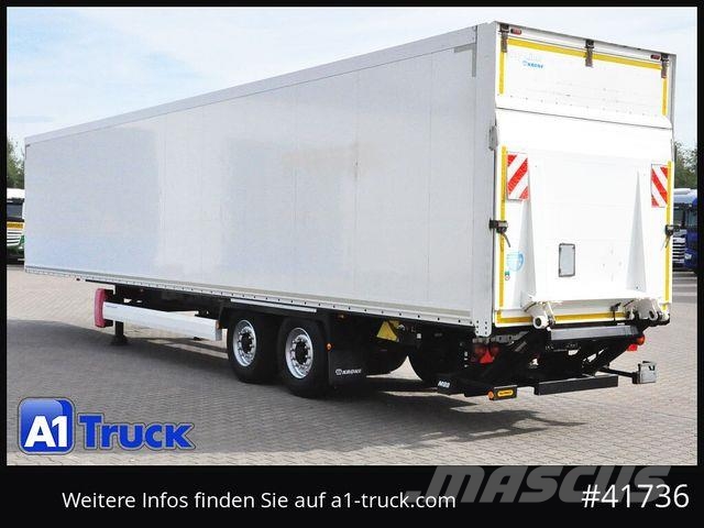 Krone SZK 18 elB4, Ladebordwand 2500kg, 2620mm innen Box semi-trailers