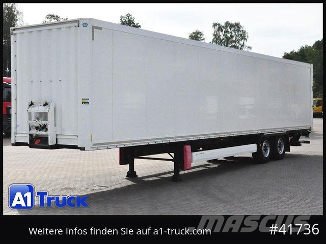 Krone SZK 18 elB4, Ladebordwand 2500kg, 2620mm innen Box semi-trailers