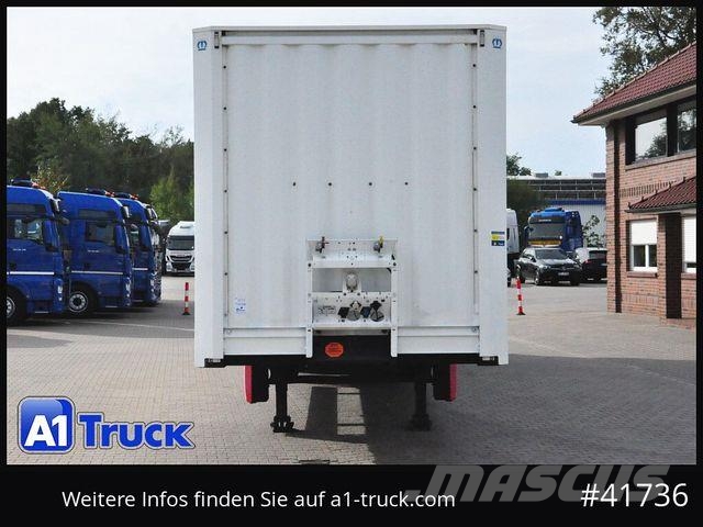 Krone SZK 18 elB4, Ladebordwand 2500kg, 2620mm innen Box semi-trailers