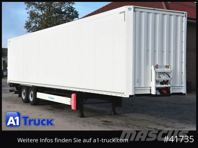 Krone SZK 18 elB4, Ladebordwand 2500kg, 2620mm innen 箱體半拖車