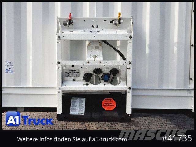 Krone SZK 18 elB4, Ladebordwand 2500kg, 2620mm innen 箱體半拖車