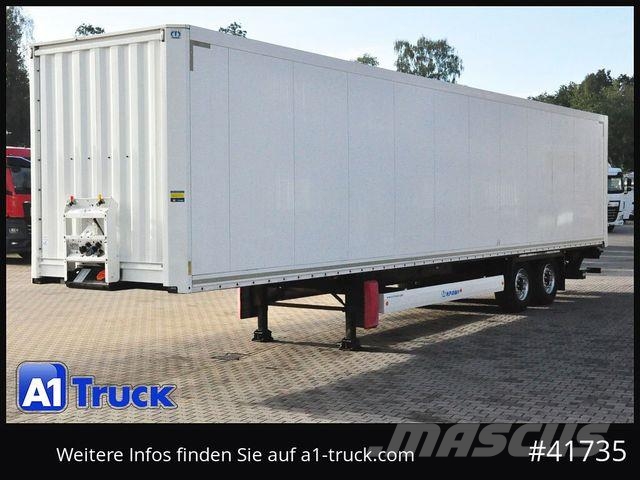 Krone SZK 18 elB4, Ladebordwand 2500kg, 2620mm innen 箱體半拖車