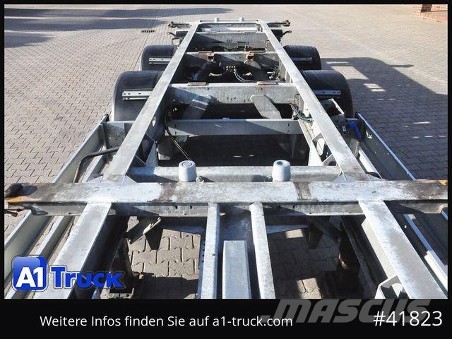 Krone Tandem, MIDI, Hubbereich 1020mmm bis 1380mm Remolques portacontenedores