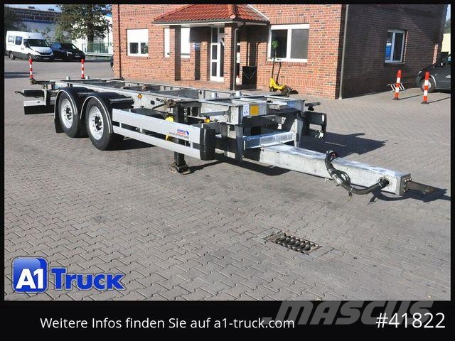 Krone Tandem, MIDI, Hubbereich 1020mmm bis 1380mm Kontejnerske prikolice