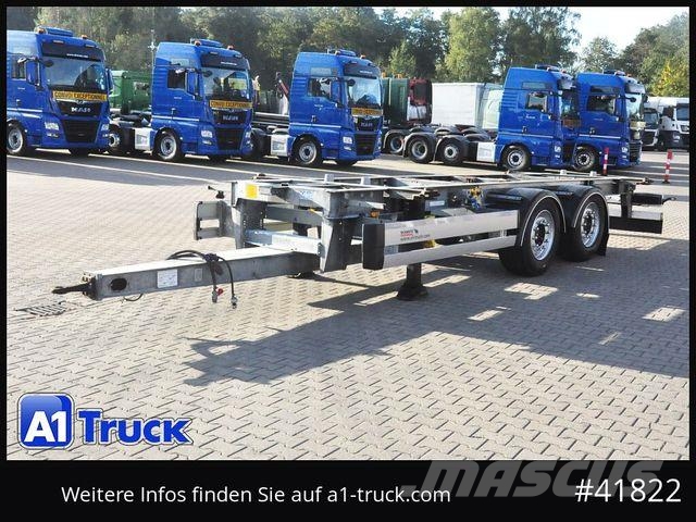 Krone Tandem, MIDI, Hubbereich 1020mmm bis 1380mm Kontejnerske prikolice