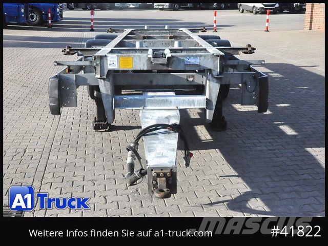Krone Tandem, MIDI, Hubbereich 1020mmm bis 1380mm Kontejnerske prikolice