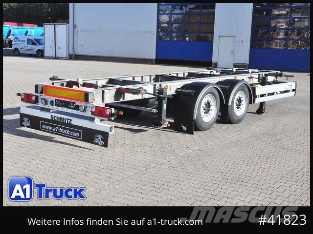 Krone Tandem, MIDI, Hubbereich 1020mmm bis 1380mm Remolques portacontenedores