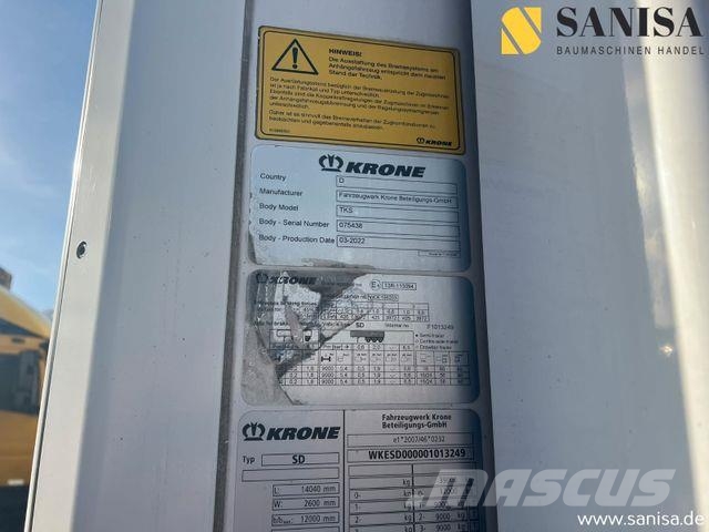 Krone TKS/Thermoking/SLXi Spectrum WhisperPro/HU05.27 Hladilne polprikolice