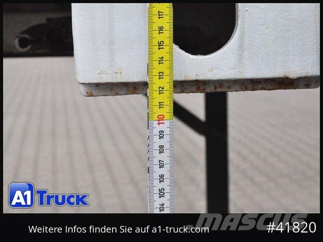 Krone WB BDF 7,45 Koffer, Klapptische, Rolltor Platformlar
