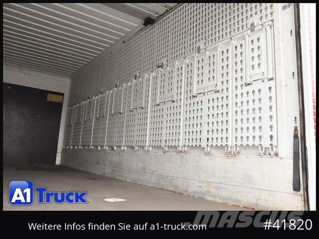 Krone WB BDF 7,45 Koffer, Klapptische, Rolltor Platformlar