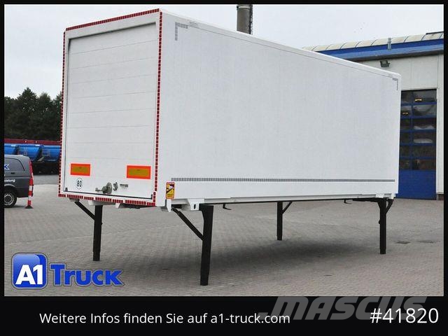 Krone WB BDF 7,45 Koffer, Klapptische, Rolltor Platformlar