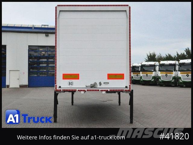 Krone WB BDF 7,45 Koffer, Klapptische, Rolltor Platformlar