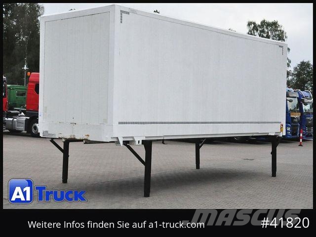 Krone WB BDF 7,45 Koffer, Klapptische, Rolltor Platformlar