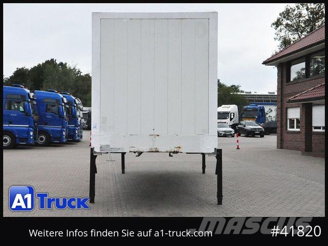 Krone WB BDF 7,45 Koffer, Klapptische, Rolltor Platformlar