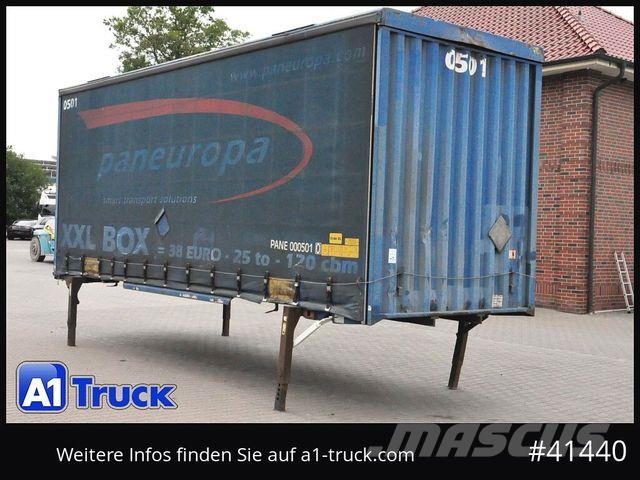 Krone Wechselbrücke Jumbo BDF 7,82, Code XL, منصات