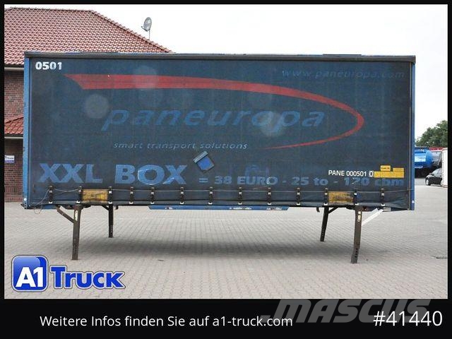 Krone Wechselbrücke Jumbo BDF 7,82, Code XL, منصات