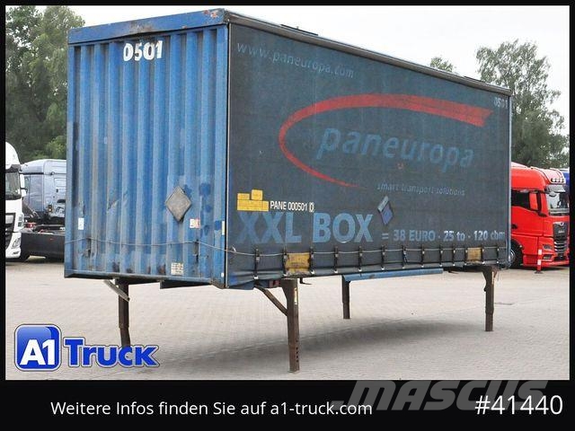 Krone Wechselbrücke Jumbo BDF 7,82, Code XL, منصات