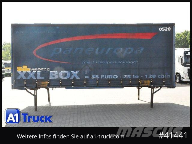 Krone Wechselbrücke Jumbo BDF 7,82, Code XL, منصات