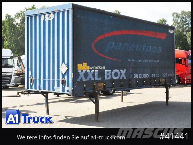 Krone Wechselbrücke Jumbo BDF 7,82, Code XL, منصات