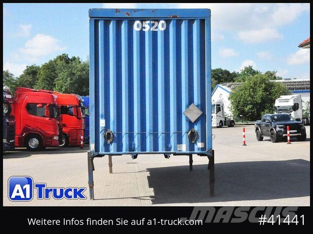 Krone Wechselbrücke Jumbo BDF 7,82, Code XL, منصات