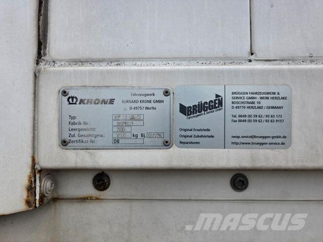 Krone WP 7.3 LS5-CS Platformlar