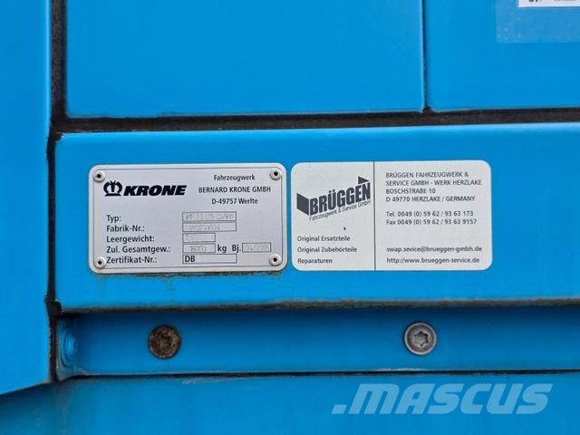 Krone WP 7.3 LS5-CS/BW | EDSCHA | Aluklappen Lavat