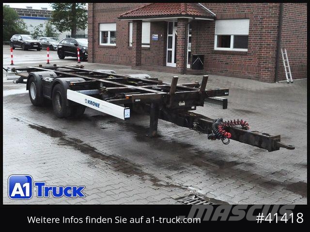 Krone ZZW 18, Jumbo, 235/75 R 17,5 tandem Kontejnerske prikolice