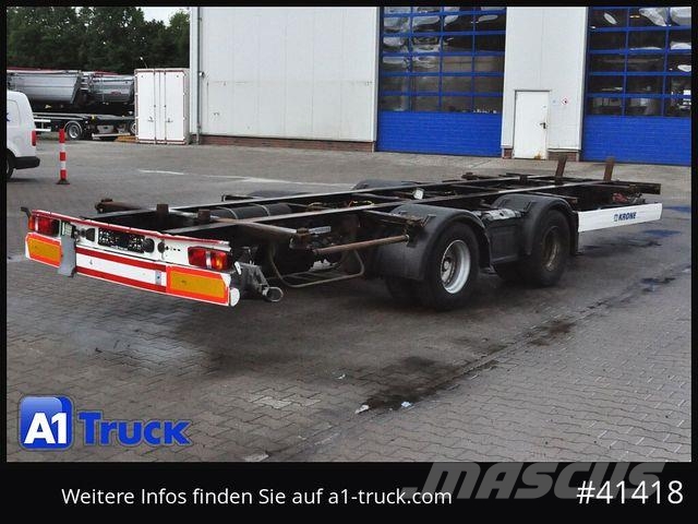 Krone ZZW 18, Jumbo, 235/75 R 17,5 tandem Kontejnerske prikolice