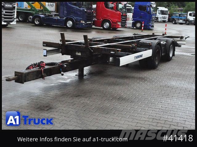 Krone ZZW 18, Jumbo, 235/75 R 17,5 tandem Kontejnerske prikolice