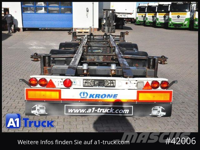 Krone ZZW 18, Jumbo, Multi Höhe bis 840-1350mm, Remorci cadru de containere