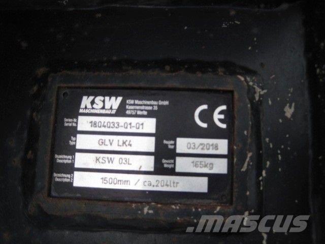 KSW 03L ditch cleaning bucket, tilting Muut koneet
