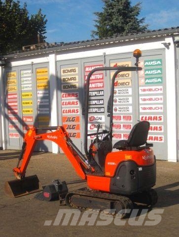 Kubota K008-3 *2x Löffel* *Verstellfahrwerk* vgl U10-3 Mini bagri <7t