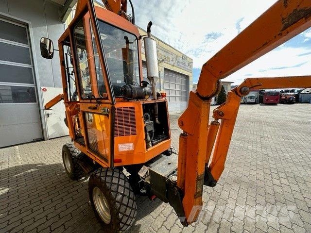 Kubota Kiefer Boki 4550 4 x 4 Allradlenkung VW Motor Minigravemaskiner