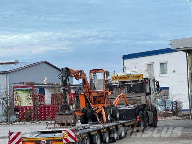 Kubota Kiefer Boki 4550 4 x 4 Allradlenkung VW Motor Minigravemaskiner
