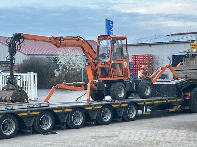 Kubota Kiefer Boki 4550 4 x 4 Allradlenkung VW Motor Minigravemaskiner