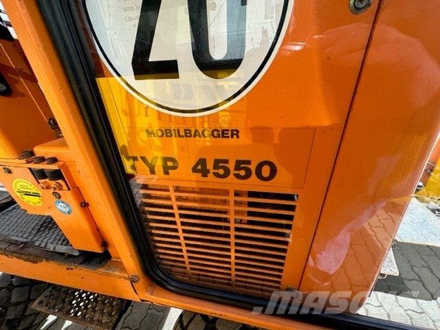 Kubota Kiefer Boki 4550 4 x 4 Allradlenkung VW Motor Minigravemaskiner